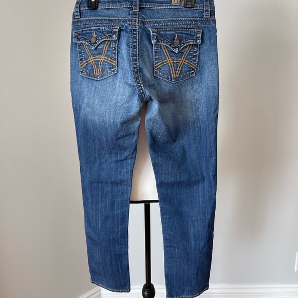 Kut from the Kloth size 6 Tabbed pocket straight leg denim jean pants - Picture 14 of 16